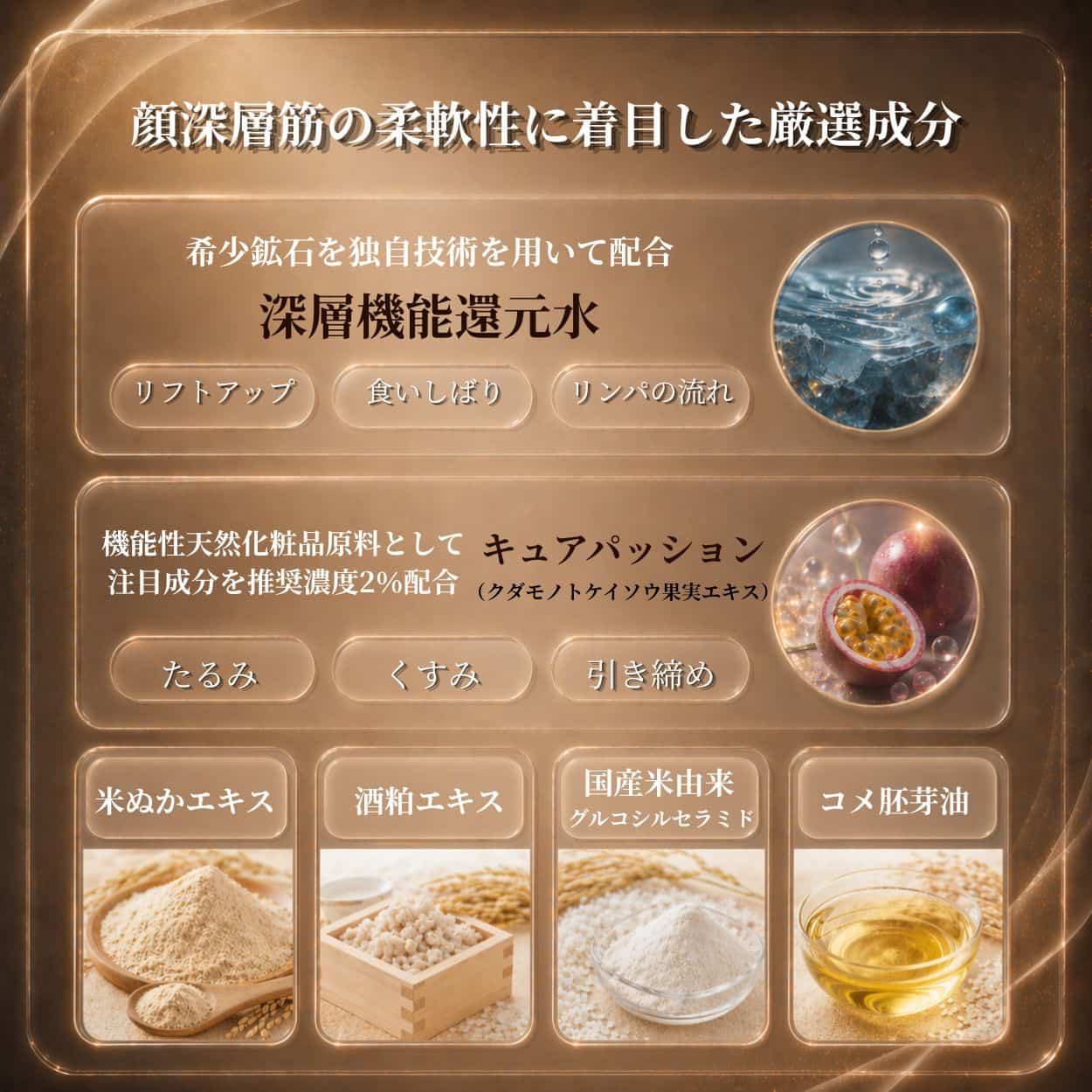 【9割以上あり】ヴェルテュエクシアイネディットクリーム200g VERTU EXCIA INEDIT CREAM（VERTUEXCIA）｜顔深層筋の柔軟性に、着目